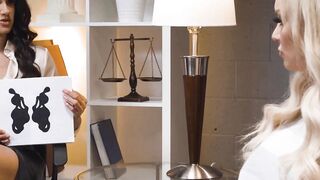 GIRLSWAY - Therapist Penny Barber Helps Still Into Closet Patient Kenzie Taylor Open Up To Lesbianism