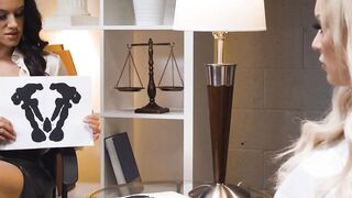 GIRLSWAY - Therapist Penny Barber Helps Still Into Closet Patient Kenzie Taylor Open Up To Lesbianism