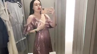 I love taking nudes while trying outfits