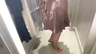 I love taking nudes while trying outfits
