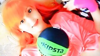 Goddess cosplayer blows penis and gets rammed