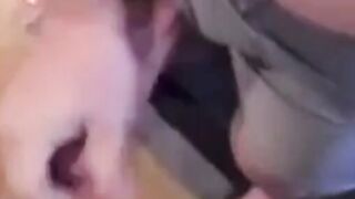 Big-cock amateur gets a blowjob from his buddy and cums hard