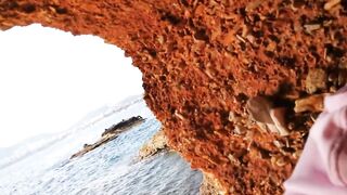 Greek Cuckold Slut Irina - Spitroasted By The Sea