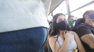 Looking hard cock for her hot boobs