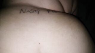 BBW Used Like A Nasty Fat Cum Slut