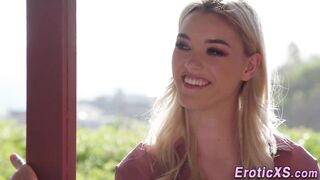 Crazy Sexy barely legal twat licked and sucks dick
