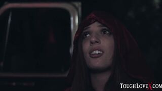 TOUGHLOVEX Red Ride Hood Scarlett meets Werestud