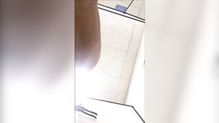 Wet MILF Vagina into Changing Room
