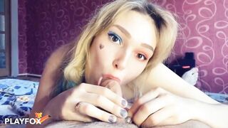 Magic glasses virtual reality gave me sex with Harley Quinn