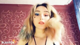 Magic glasses virtual reality gave me sex with Harley Quinn