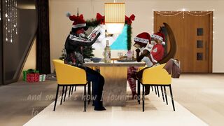 A Merry Bi Sensual Christmas three Way - second Life Yiff