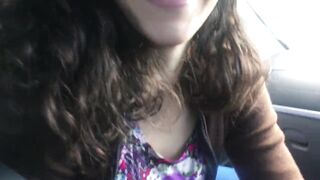 My first oral sex in the car. I was nervous and