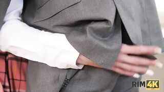 RIM4K. Coquettish fiance knows how to calm down her angry