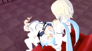 LUMINE FUTANARI BARBARA GENSHIN IMPACT