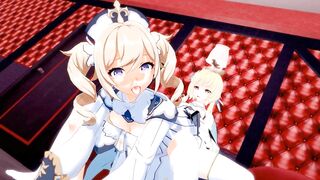 LUMINE FUTANARI BARBARA GENSHIN IMPACT