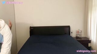 (4K) Cheating Husband Fucks South Ebony Maid while Ex-Fiance is in the
