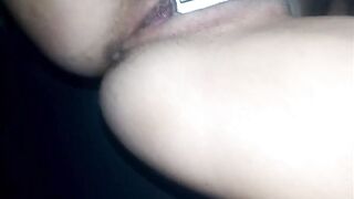 Horny teenagers virbating her pussy before taking my hard penis