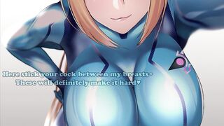 HENTAI JOI - Samus Aran tries to Train You... (Vanilla, Titjob, Ruined