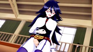 My Hero Academia: Midnight Teaches some new Moves (3D Hentai)