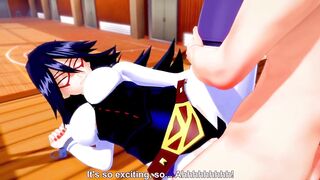 My Hero Academia: Midnight Teaches some new Moves (3D Hentai)