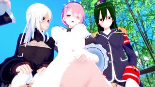 Re:Zero: WAIFU FUCKFEST (3D Animated)r