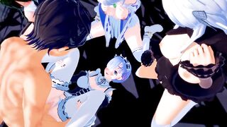 Re:Zero: WAIFU FUCKFEST (3D Animated)r