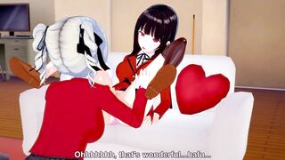 Yumeko Gets Pleasured by the President (Kakegurui Animated)