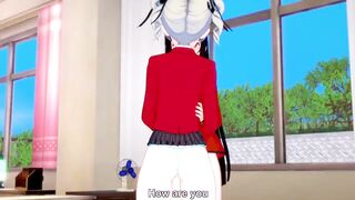 Yumeko Gets Pleasured by the President (Kakegurui Animated)