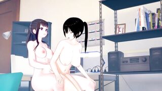 [fire Force] Futa Maki Oze x Tamaki(3d Animated)