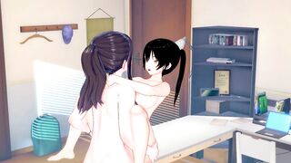[fire Force] Futa Maki Oze x Tamaki(3d Animated)