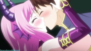 ANIMATED DUDE FUCKS WITH a SUCCUBUS AND CUMS IN THE UTERUS