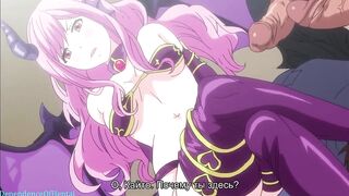 ANIMATED DUDE FUCKS WITH a SUCCUBUS AND CUMS IN THE UTERUS