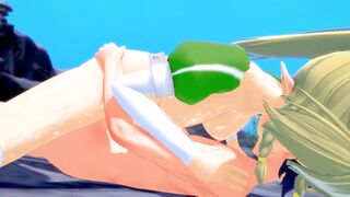 SAO: FILLING LEAFA'S PUSSY (3D Cartoon)