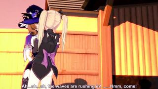 Lisa Teaches Fischl a Lesson (Genshin Impact)