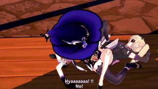 Lisa Teaches Fischl a Lesson (Genshin Impact)
