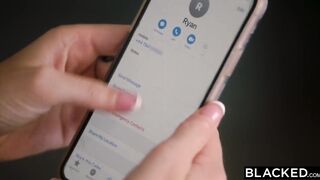 BLACKED Honour gets an unexpected roommate she can't resist