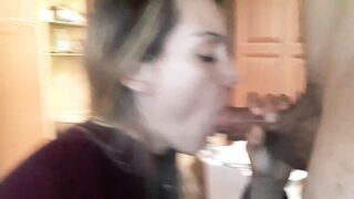 babe Ex-Wife Worships Dick