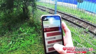 Beauty public screwed with Harleen van Hynten! milfhunting24.com