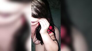 Voluptuous PAWG mom Raven (OF Stormylynn91) Sucks and Takes Penis point of view Style