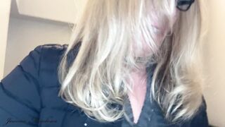 1st Cumwalk Selfie of 2021 - Joanna Meadows - NaughtyJoJo