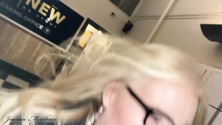 1st Cumwalk Selfie of 2021 - Joanna Meadows - NaughtyJoJo