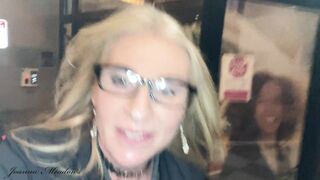 1st Cumwalk Selfie of 2021 - Joanna Meadows - NaughtyJoJo