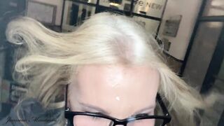 1st Cumwalk Selfie of 2021 - Joanna Meadows - NaughtyJoJo - cougar