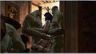Porn Fallout 76. Group Sex Monsters with a Girl | Fallout 76,