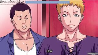 Anime Uncensored | Big Tit cougar Loves to be Fucked by five