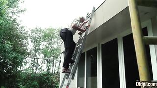 70 year older grandpa fucks teen year old cunt with mouth moans