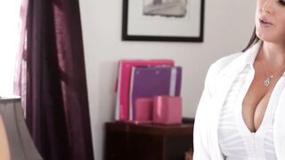 GIRLSWAY - Sexual Doctor Angela White Wants To Be Rewarded By Patient Mia Malkova For Her Rough Work