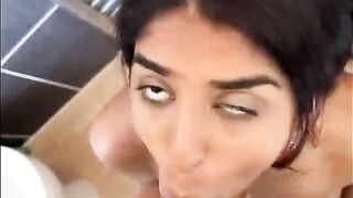 Famous Mallu Model Soumya M Sucking Dick 2