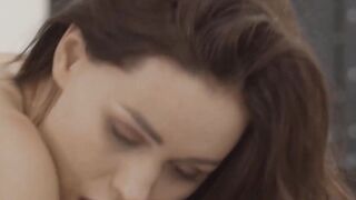JOYMII - Adorable Dark hair Marie Berger Gets Her Soak Cunt Screwed Rough By A Huge Dick