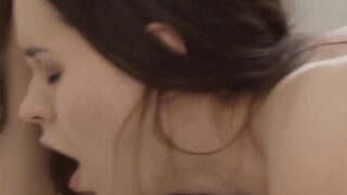 JOYMII - Adorable Dark hair Marie Berger Gets Her Soak Cunt Screwed Rough By A Huge Dick
